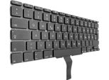 Tedesco - Tastiera Con Illuminazione Compatibile Per Macbook Air 11" Inizio 2014 A1465 Emc 26"