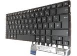 Tastiera - Colore: Nero - Con Illuminazione - Senza Cornice Tastiera Con Layout Tedesco Compatibile Per Asus Zenbook UX305UAB