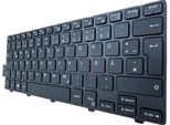 Tastiera Tedesca Con Cornice Nera, Illuminazione Comp. Per Dell Inspiron 14 3000