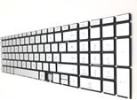 Deutsche - Tastiera Tastiera Argento Compatibile Per Hp Envy 17-Cr0000