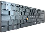 Tedesco - Tastiera Con Punto Di Tracciamento Compatibile Per Hp Elitebook 8570W (LY554EA)