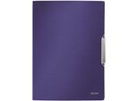 Leitz 3977-00-69 3977 Cartella Angolare Style, A4, Pp, Blu Titanio