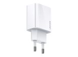 Usams ŁAd. Siec. 1Xusb-C T34 20W 5V-3A(Solo Testa) Pd3.0 Ricarica Rapida BiałY/Bianco Cc118Tc01 (Us-Cc118)