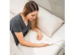 Copricoperta Elettrica Matrimoniale Blewarm Innovagoods 60+60 W 140 X 160 Cm Bianco