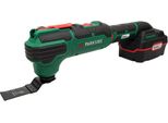 Parkside® 20 V Utensile Multifunzione A Batteria / Multitool Pamfw 20-Li Incl. Batteria (4 Ah) E Caricabatteria (2,4 A)