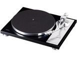 TEAC Plattenspieler TN-4D-SE, schwarz, B:42cm H:11,7cm T:35,6cm, Plattenspieler