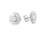 Paar Ohrstecker Celesta, Silber (Silbergrau), Ohrringe, Damen, One-Size, Silber 925 (Sterlingsilber)