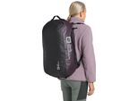 Sporttasche JACK WOLFSKIN ALL-IN DUFFLE 45, Damen, Gr. onesize, lila (midnight, plum), Polyester, Taschen Sporttasche