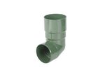 Bryza Gomito Di Scarico 89° In Plastica Ø 63 Mm, Verde Ral 6020