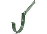 Bryza Gancio Snodato Per Grondaia In Metallo Ø 125 Mm, Verde Ral 6020