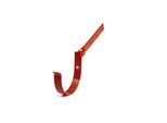 Bryza Gancio Snodato Per Grondaia In Metallo Ø 125 Mm, Rosso Mattone Ral 8004