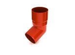 Bryza 67° Gomito In Plastica Ø 63 Mm, Rosso Mattone Ral 8004
