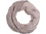 Sciarpa Invernale Da Donna " Sciarpa Reversibile "" Sciarpa Lavorata A Maglia Con Pelliccia "" Sciarpa Da Donna Calda E Soffice Colore: Beige"