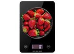 Verk 17031 Bilancia Elettronica Da Cucina Fino A 5 Kg Con Display Lcd In Vetro