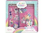 Bambini Euroswan | Set Scuola Unicorno Sweet Dreams - Rosa - Creativo, Pratico - Regalo Perfetto Per I Piccoli Artisti
