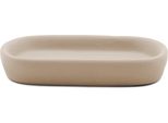 Portasapone In Ceramica, 13,5 X 9,5 Cm, Ceralia, Nero
