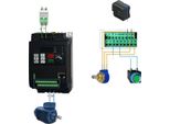Inverter Vfd, Ingresso Monofase 220 V, Controllo Vettoriale Ad Anello Aperto, Singolo 1,5 Kw 2 Cv