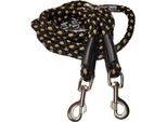 Palkar Guinzaglio Commutabile Per Cani 250 Cm X 14 Mm Nero-Beige