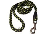 Guinzaglio Per Cani Palkar 150 Cm X 8 Mm Nero-Fosforo