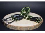 Guinzaglio Per Cani Palkar 40 Cm X 8 Mm Nero-Fosforo