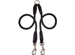 Guinzaglio Palkar Per Cani 40 Cm X 8 Mm Nero