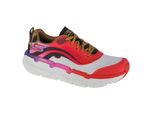 Skechers Scarpe Da Donna Stringate Sporty Suola In Gomma Rosso