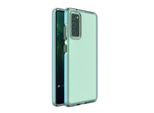 Custodia Gel Spring Case Con Cornice Colorata Per Xiaomi Redmi Note 10 / Redmi Note 10S Azzurro