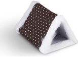 Tunnel Per Gatti "Brown"" 2 In 1 - Grotta Per Gatti / Lettino Per Gatti - Grotta Trasformabile In Letto Per Gatti - Robusta Casa Per Gatti A Forma Di Divano Per Gatti"
