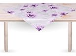 Tovaglia Estiva Con Stampa Brillante (Tovaglia Centrale 80X80Cm) "Fiori"", Decorazione Primaverile Per Il Tavolo Da Pranzo - Sottotazza"