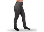 Leggings Termici Da Donna - Foderati A Vita Alta ( Nero - Look Jeans ) Leggings Termici Con Pile Interno - Pantaloni Invernali Caldi, Vita Alta ( M - 40/42 )