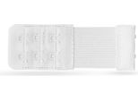 Estensore Per Reggiseno ( Confezione Da 3 ), Estensione Flessibile Per Reggiseni - Estensore Elastico Per Reggiseno 2 Ganci, Occhielli - 9,5 Cm X 3,2 Cm ( Bianco ) - Estensore Per Reggiseno