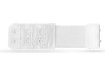 Estensore Per Reggiseno, Estensione Flessibile Per Reggiseni - Estensore Elastico Per Reggiseno 2 Ganci, Occhielli - 9,5 Cm X 2,5 Cm (Bianco) - Estensore Per Reggiseno