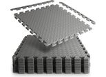 Tappetini Protettivi 52 Cm X 52 Cm - Spessore Extra 1,2 Cm - Set - Tappetino Per Palestra Tappetino Di Protezione Per Pavimenti Tappetino Per Puzzle - Tappetino Sottotappeto Espandibile Modulare E Flessibile