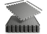 Tappetini Protettivi 52 Cm X 52 Cm - Spessore Extra 1,2 Cm - Set - Tappetino Per Palestra Tappetino Di Protezione Per Pavimenti Tappetino Per Puzzle - Tappetino Sottotappeto Espandibile Modulare E Flessibile