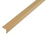 Alberts 478711 Profilo Angolare, Plastica, Decoro Faggio, 1000 X 20 X 20 Mm