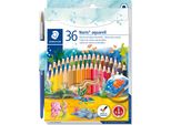 Staedtler 144 10ND36 Astuccio In Cartone Per Matite Colorate Noris Aqua 36 Pz