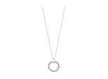 Bella Collana D'argento Con Zirconi Chiari LP3100-1/1
