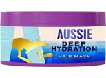 Aussie Deep Hydration Vegan Mask Idratazione Intensiva Per Capelli Molto Secchi, Spessi E Ricci Con Olio Di Avocado, Jojoba E Macadamia 450Ml