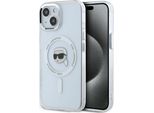 Custodia Karl Lagerfeld Iml Metal Karl Head Magsafe Do Iphone 15 BiałY