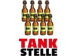 Vianmo Insegna In Legno 40X30 Cm Alkohol Tankstelle (Bierflaschen)