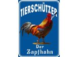 Vianmo Insegna In Legno 40X30 Cm TierschüTzer Der Zapfhahn