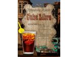 Vianmo Insegna In Legno 40X30 Cm Rezept Cuba Libre Zutaten EiswüRfel