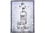 Vianmo Insegna In Legno 40X30 Cm Alkohol 1925 Vodka Imported