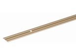Alberts 491390 Profilo Di Transizione, Forato, Alluminio, Anodizzato Color Sabbia, 900 X 38 Mm