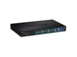 Trendnet TPE-5028WS Trendnet Switch 28 Port Gbit Managed Poe+ 370W Websmart 19""