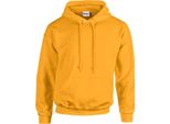 Gildan 18500 | Felpa Con Cappuccio In Misto Pesante - Colore: Oro - Taglia: 3XL