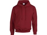 Gildan 18500 | Felpa Con Cappuccio In Misto Pesante - Colore: Garnet - Taglia: 3XL