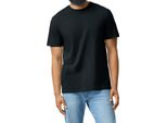 Gildan 67000 | Softstyle® Cvc Maglietta Per Adulti Dalla S Alla 4XL - Colore: Pitch Black - Taglia: 4XL