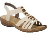 Sandali Da Donna Rieker 60851-62 Beige 38
