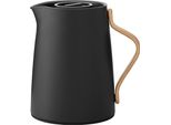 Stelton Emma - Caraffa Sottovuoto Per Il Tè Da 1,0 Litri - Nero Opaco